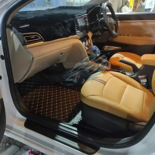 Hyundai Elantra 2023 Premium Seat Covers Synthetic Japanese Raxine - Image 3