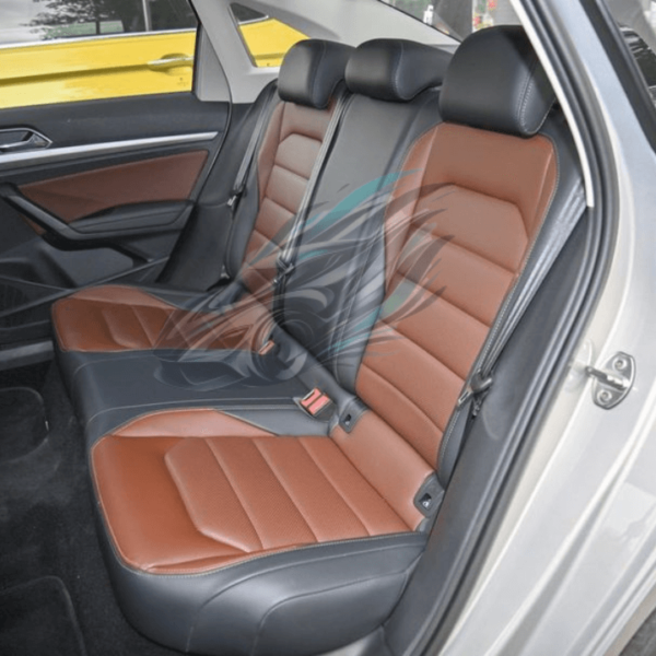 Hyundai Sonata with High Quality Japanese Raxine  Seat Covers - Image 2