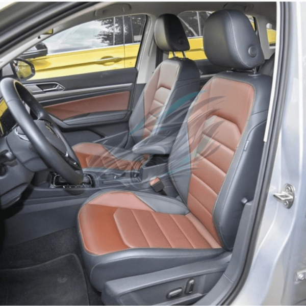 Hyundai Sonata with High Quality Japanese Raxine  Seat Covers - Image 1