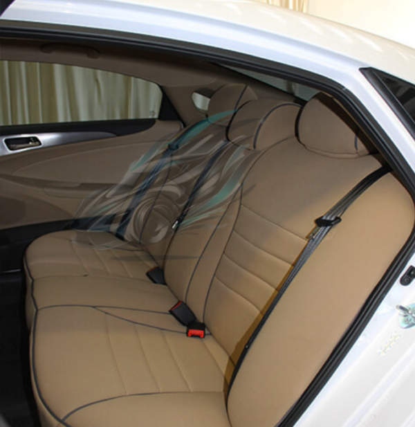 Hyundai Sonata with Japanese Raxine Premium Seat Covers - Image 2