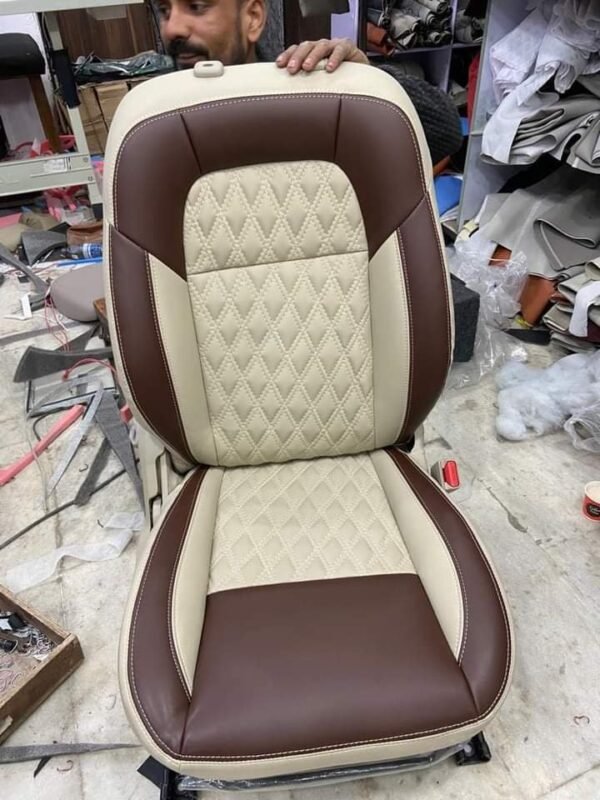 Suzuki Swift Car Seat Covers With High Quality Japanese Raxine - Image 3