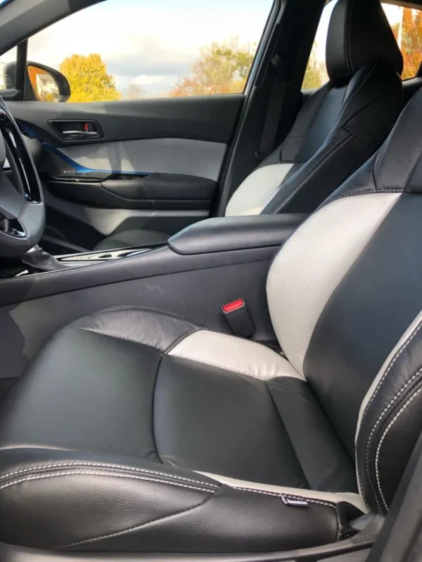 Toyota CHR Japanese Raxine Right Premium Quality Custom Stitching Seat Covers - Image 4