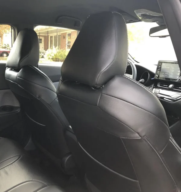 Toyota CHR Japanese Raxine Right Premium Quality Custom Stitching Seat Covers - Image 6