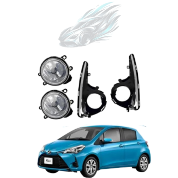 Toyota Vitz Fog Lights 2018-2022 – Premium Quality at Modify a Car