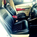 Toyota Yaris Seat Covers Japanese Raxine Black, Model 2019-2022