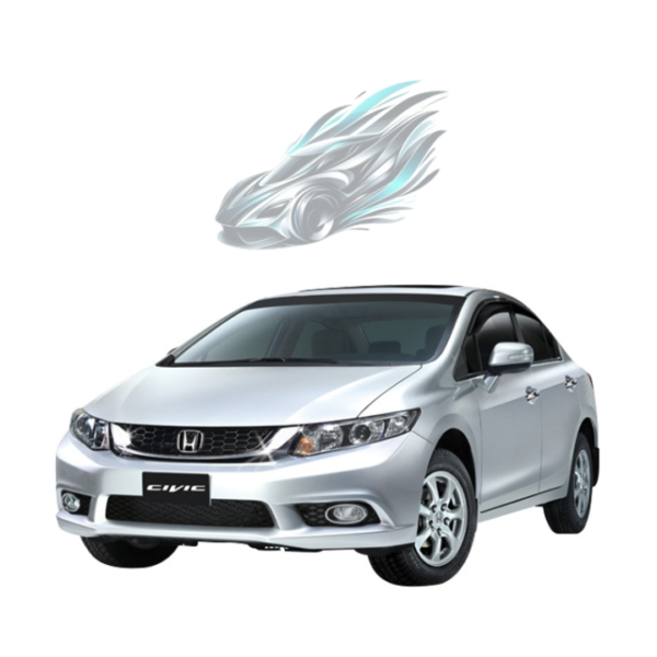 Honda Civic 2009-2013 Car Seat Covers | Custom Fit Car Poshish - Image 4