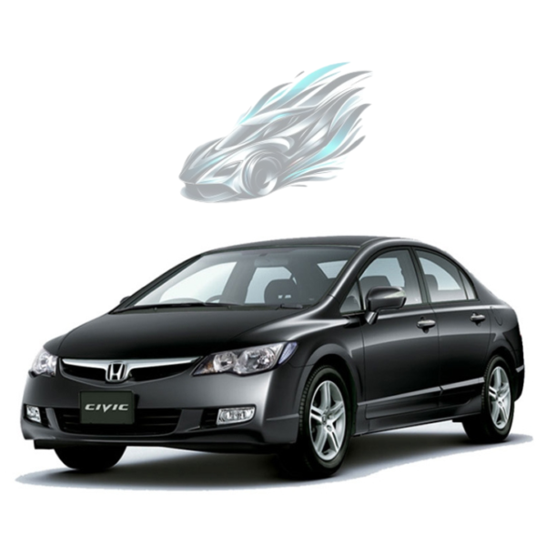 Honda Civic 2010 Synthetic Japanese Leather Stitching Seat Covers (Poshish) - Image 4