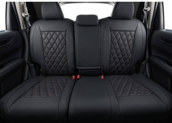Toyota Prado Black Type R Seat Covers | 2009-2018 | Modify a Car - Image 2