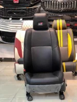 Toyota Fortuner Seat Covers | Premium Japanese Raxine with Custom Fit